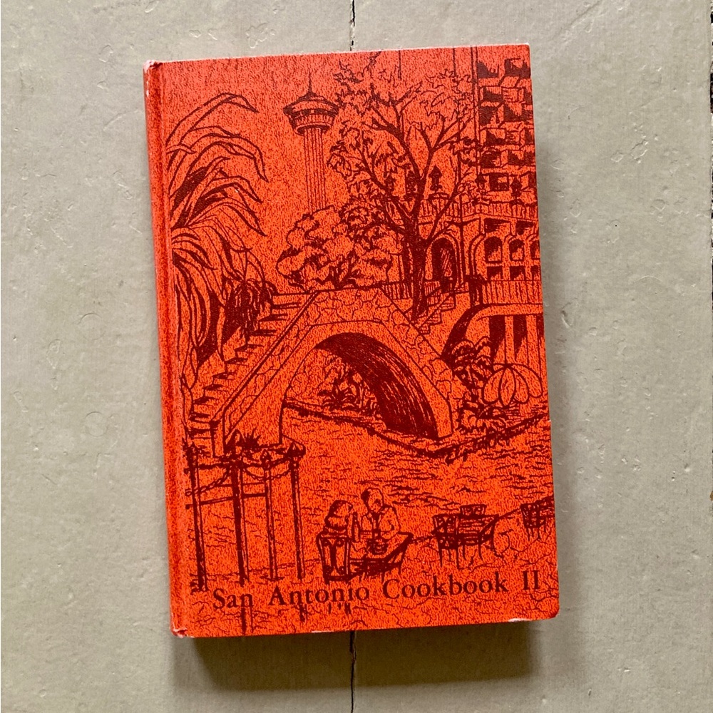 1978 San Antonio Cookbook II Symphony Society Landmark Illustrations Music Lover